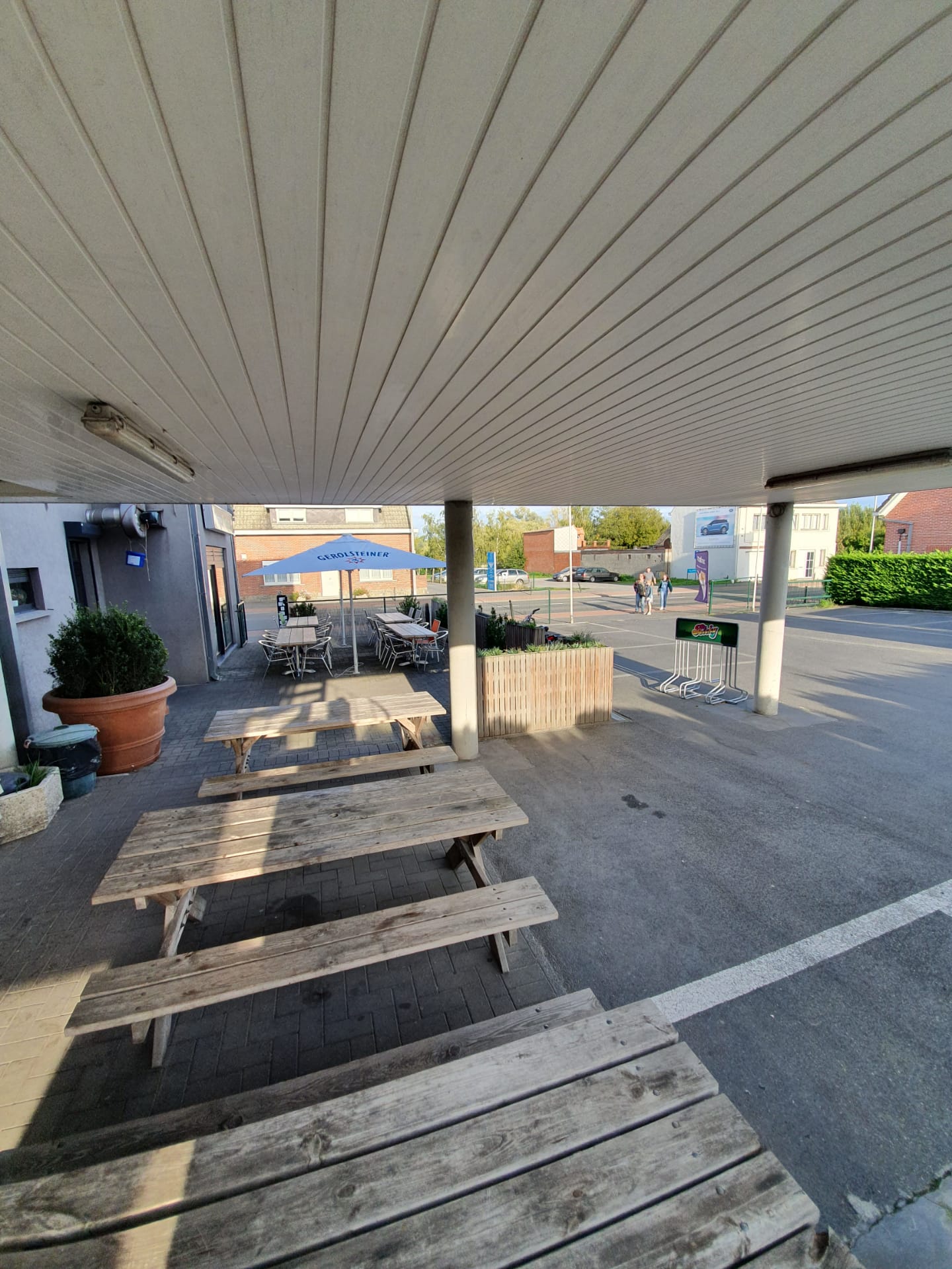 Buiten tafels groot